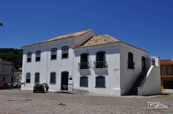Prádio do Museu Anita Garibaldi, que já serviu de Cãmara de Vereadores, prisão e sede da República Juliana. (em Laguna, sul de Santa Catarina)